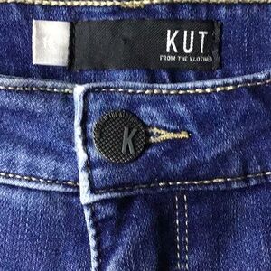 ✨KUT Fab Ab Girlfriend Straight Leg Size 10 Denim Jeans 712